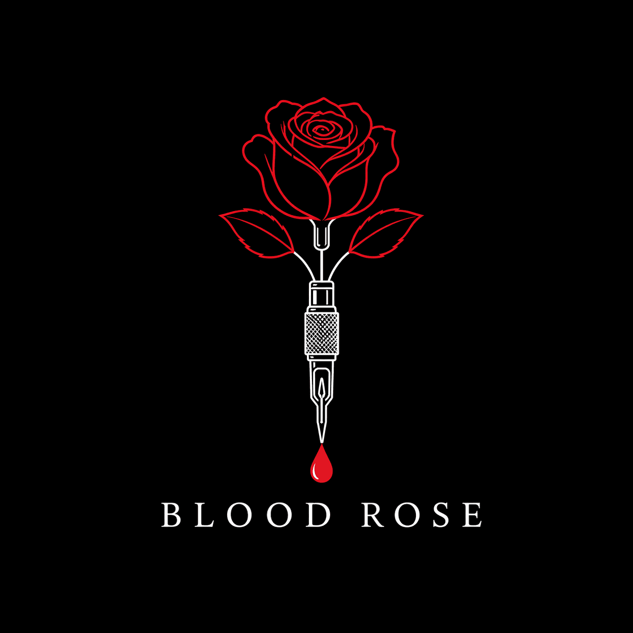 BLOOD ROSE logo